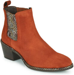 Regard Botine Femei NOISY V3 VELOURS TUILE Regard roșu 36