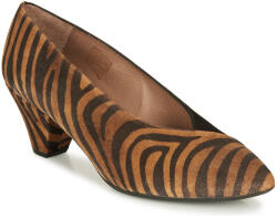 Wonders Pantofi cu toc Femei I7601-ZEBRATO-CUERO-ANTE-NEGRO Wonders Maro 36