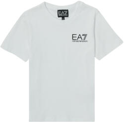Giorgio Armani Tricouri mânecă scurtă Băieți AIGUE Emporio Armani EA7 Alb 12 ani