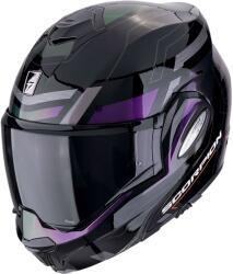 Scorpion Cască de motocicletă rabatabilă Scorpion EXO-TECH EVO CONQUER cameleon negru mat (SCRP118-487-38)