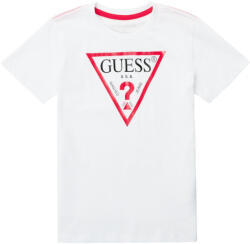 GUESS Tricouri mânecă scurtă Băieți MILLO Guess Alb 8 ani