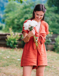 Céleste Jumpsuit și Salopete Femei EMY Céleste Maro FR 44