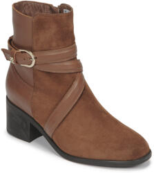 Tommy Hilfiger Botine Femei ELEVATED ESSENTIAL MIDHEEL BOOT Tommy Hilfiger Maro 36