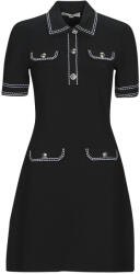 Michael Kors Rochii scurte Femei ECO POP STCH BUTTON DRS MICHAEL Michael Kors Negru EU S