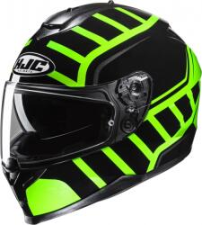 HJC Cască integrală de motocicletă HJC cască HJC C70N MC4H negru-fluo verde (HJC184404)
