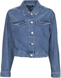 Pieces Jachete Denim Femei PCTESSIE LS DNM JACKET MB873 Pieces albastru EU M