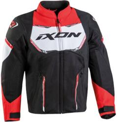 IXON Geacă motociclistă pentru copii IXON Striker Air negru-roșu-alb (IXO100103011-1059)