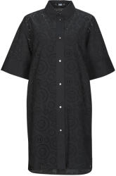 KARL LAGERFELD Rochii scurte Femei BRODERIE ANGLAISE SHIRTDRESS Karl Lagerfeld Negru IT 44