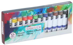 ARTIST-CO Artist&Co 12 darabos 12 ml olajfesték (871125218585)