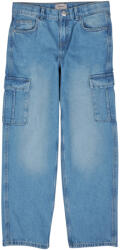 ONLY Pantaloni Cargo Fete KOGHARMONY WIDE CARGO CARROT PIM Only albastru 140 cm