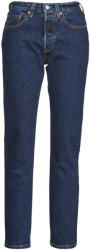 Levi's Jeans boyfriend Femei 501 CROP Levis albastru US 25 / 30