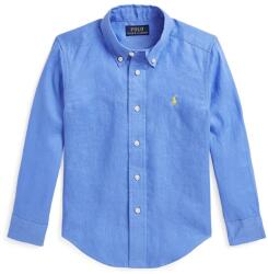 Ralph Lauren gyerek vászon ing - kék 102-108 - answear - 37 990 Ft