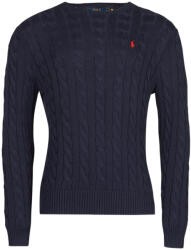 Ralph Lauren Pulovere Bărbați PULL COL ROND EN MAILLE TORSADEE Polo Ralph Lauren albastru EU XXL