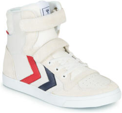 hummel Pantofi sport stil gheata Fete SLIMMER STADIL LEATHER HIGH JR hummel Alb 35