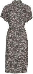 VERO MODA Rochii lungi Femei VMBUMPY SS CALF SHIRT DRESS NOOS Vero Moda Multicolor EU XS