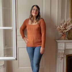 Céleste Pulovere Femei NYSSA Céleste Maro EU XL