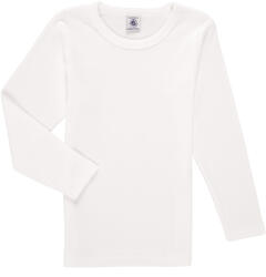 Petit Bateau Tricouri cu mânecă lungă Fete KELOMA Petit Bateau Alb 3 ani