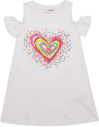 Desigual Rochii scurte Fete VEST_BLOOM Desigual Alb 7 / 8 ani