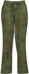 Desigual Pantaloni fluizi și Pantaloni harem Femei PANT_MICKEY CAMO FLOWERS Desigual Kaki EU S
