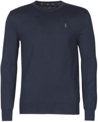 Ralph Lauren Pulovere Bărbați PULL COL ROND AJUSTE EN COTON PIMA LOGO PONY PLAYER Polo Ralph Lauren albastru EU XS