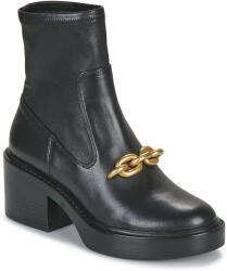 Coach Botine Femei KENNA LEATHER BOOTIE Coach Negru 39