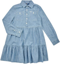 Ralph Lauren Rochii scurte Fete SHIRTDRESS-DRESSES-DAY DRESS Polo Ralph Lauren albastru 10 ani