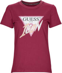 Guess Tricouri mânecă scurtă Femei SS CN ICON TEE Guess Bordo EU XS
