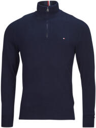 Tommy Hilfiger Pulovere Bărbați PIMA ORG CTN CASHMERE ZIP MOCK Tommy Hilfiger albastru EU XXL