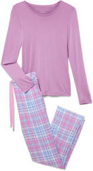 Tchibo - Női pizsama - nő - méret XS 32/34 - rózsaszín/kockás