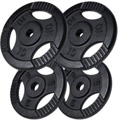 Gorilla Sports Öntöttvas teherlemez szett 30 kg (100970-00019-0115) - gorillasports Súlytárcsa