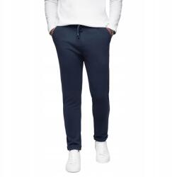 Ombre Pique férfi kötött nadrág, állítható sötétkék V1 OM-PACP-0283 L (169690)