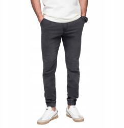 Ombre Férfi farmer nadrág mosott hatással szürke V3 OM-PADJ-0267 S (167496)