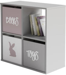  Loni 2x2 fehér polc