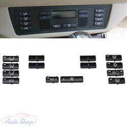  BMW klíma panel gombok , gombok E39 , X5 , E53 , M5 , 64116924315