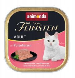 Animonda vom Feinsten Adult Macskaeledel tálca 100g Pulykaszív