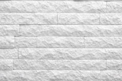  Falburkolat Starstone Split Face 50x10x2 cm, White - csempebolt