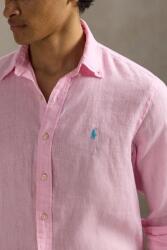 Ralph Lauren риза мъжка от лен Long Sleeve Sport Shirt (710966294) - answear - 234,50 лв
