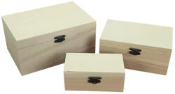  Corolla Fadoboz Szett Natúr 3 Darab/Szett (C8310)