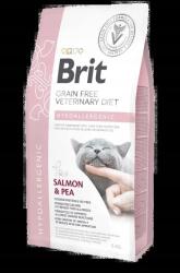 Brit Grain Free Veterinary Diet Cat Hypoallergenic Lazac Borsóval 2kg