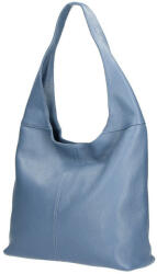Plazabox Nagyméretű női válltáska különleges kék színben (na-0141-lblue)