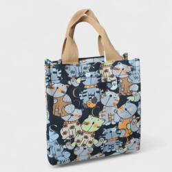 Rhino Uzsonnás táska hőtartó ebédtáska színes thermo (rh-2031-black)