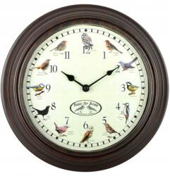 Esschert Design Falióra Nappaliba Madárhangok Madarak Barna Függő Kerek 30cm (FB416)