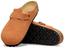 Birkenstock чехли сабо дамски от велур Boston