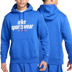 Nike férfi kenguru kapucnis pulóver kék bélelt HJ2159-480 L (HJ2159-480)
