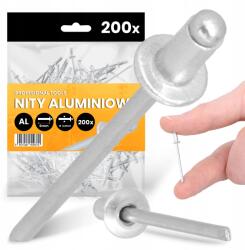 TRCR 200 db 3, 2x6 mm-es Alumínium-acél Rozsdamentes Szegecsvak Szegecs Iu (SE030311297)