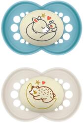 MAM játszócumi Original Night szilikon 16hó dupla fiú (855764-69491820)