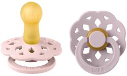 BIBS játszócumi - Boheme natúr kaucsuk 6-18 hó cseresznyevirág és hamvas lila 2 db (M-66790431)