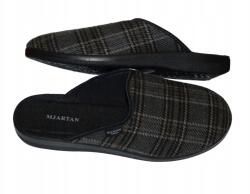  Férfi szürke-bézs kockás, rugalmas Pu talpú cipő (MJT-0232)