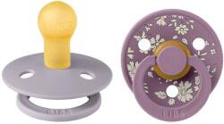 BIBS játszócumi - X Liberty Colour natúr kaucsuk 6-18 hó capel pasztellszürke 2 db (M-69247984)