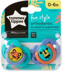 Tommee Tippee játszócumi CTN Fun 2 db 0-6 hó tigris-orrszarvú (433470-63336496)